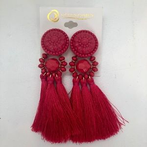 Hot pink beautiful Earrings